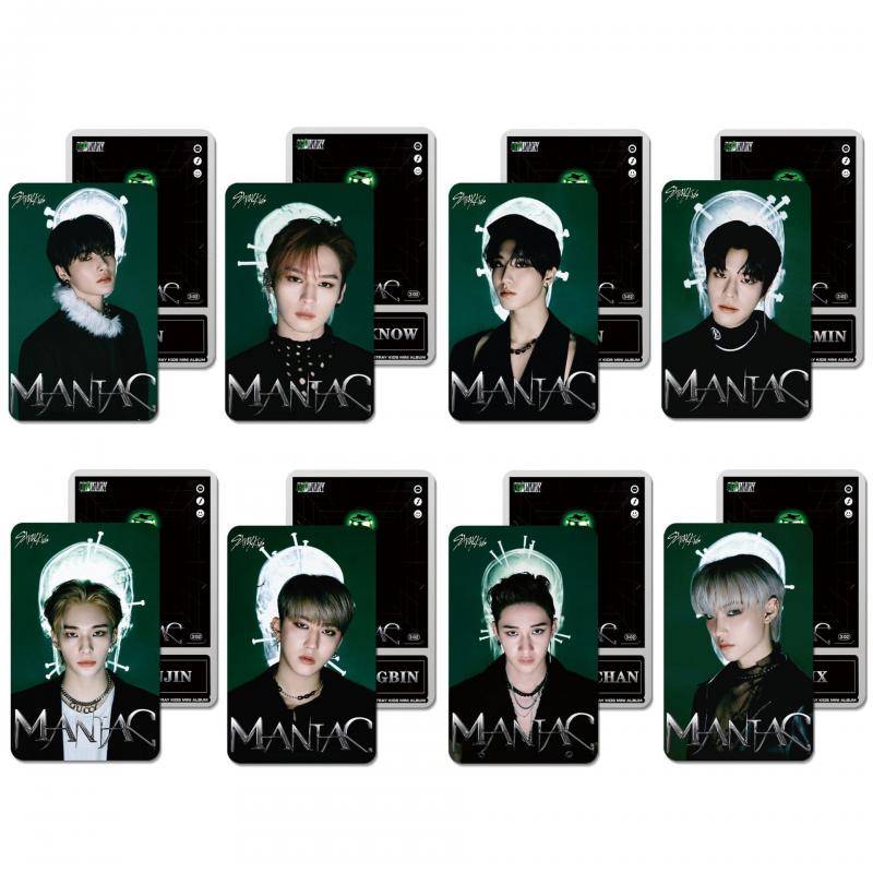 8pcs / set Kartu Lomo Foto Album Kpop BTS Stray Kids ODDINARY