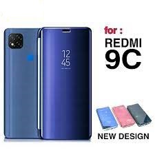 FLIP MIRROR XIAOMI REDMI 9 / REDMI 9A / REDMI 9C / REDMI K20 / REDMI 20 PRO CLEAR VIEW STANDING COVE