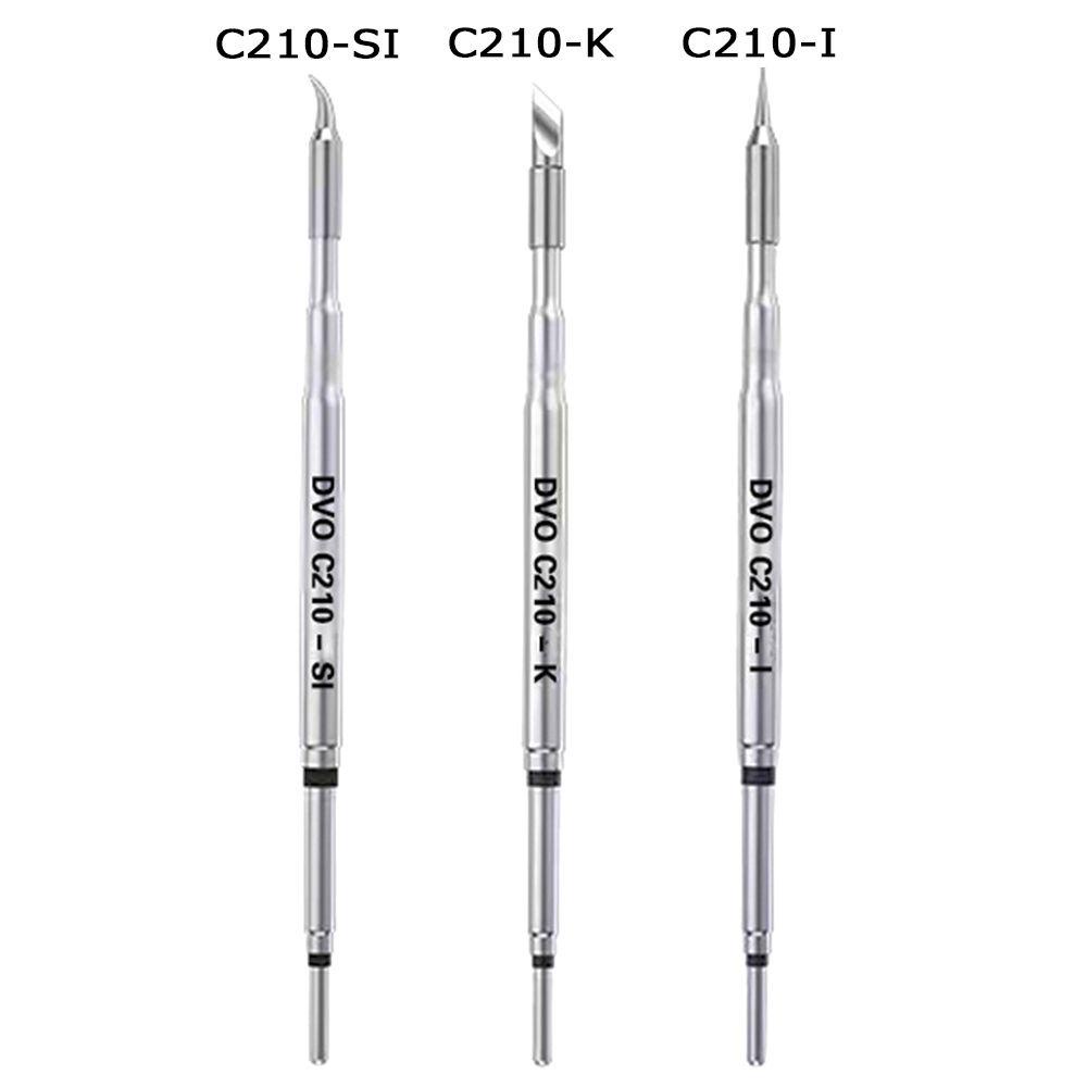 Preva C210 Solder Listrik Iron Tips Kepala Bebas Timah C210-I K SI T210 Gagang Alat Las