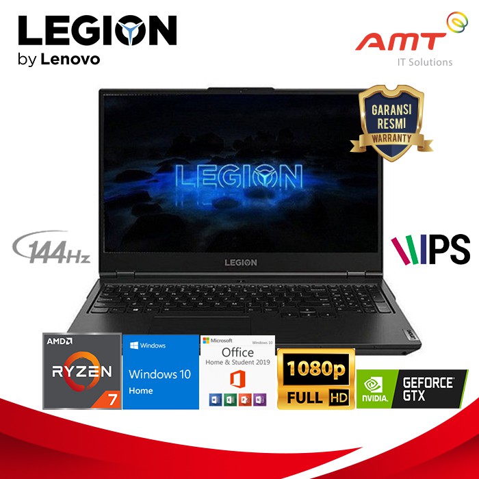 Lenovo Legion 5 15ARH0 Ryzen 7 4800H 16 GB 512 SSD GTX 1650 W10 OHS