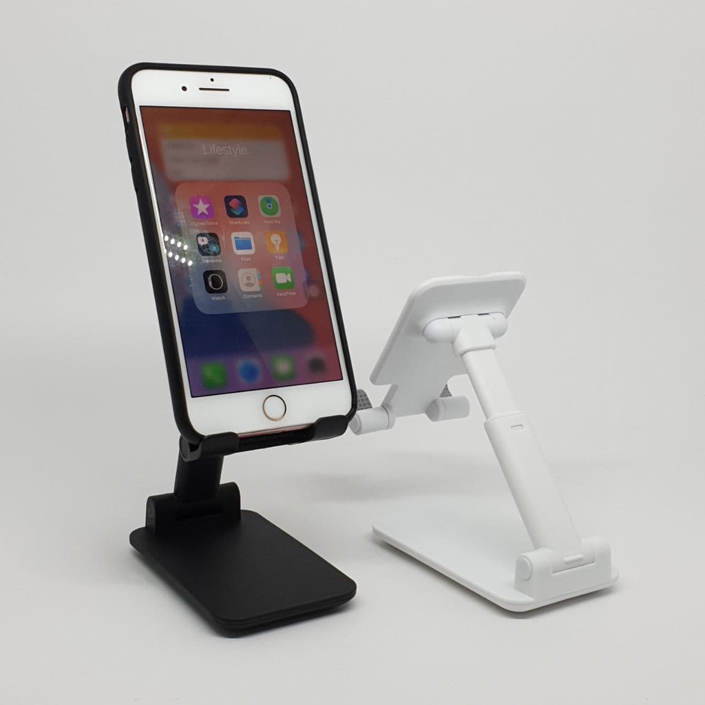 Stand Hp Phone Holder Dudukan Tempat Sandaran Penyangga handphone di meja ringan mudah di bawa nb23