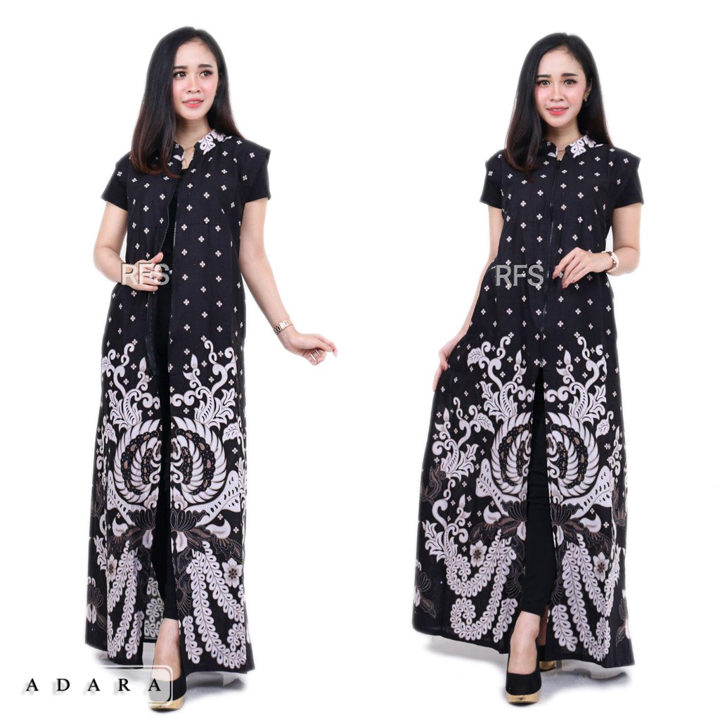 OUTER BATIK / GURITA PUTIH / CARDIGAN /  LONG KARDI