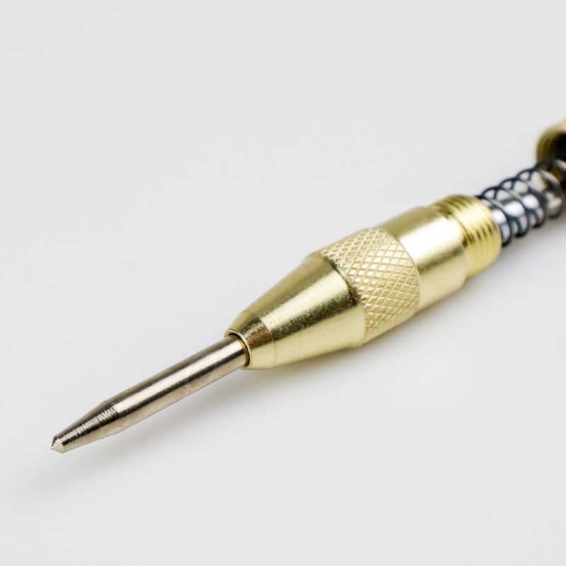 Alat Penitik Bor Automatic Center Punch Penanda Titik Bor - Golden