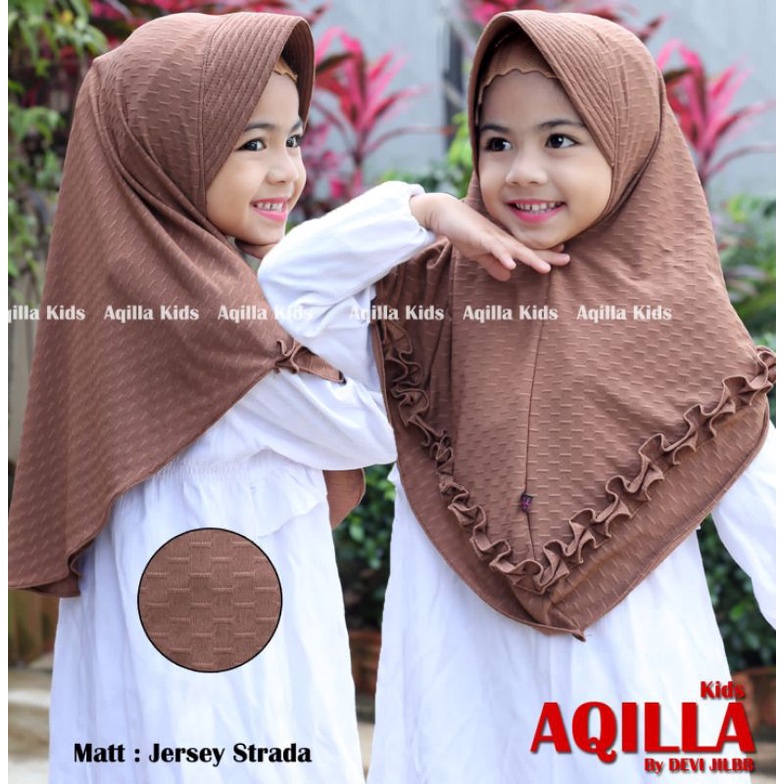 JILBAB ANAK MURAH/JILBAB ANAK AQILLA KIDS BY Devi hijab