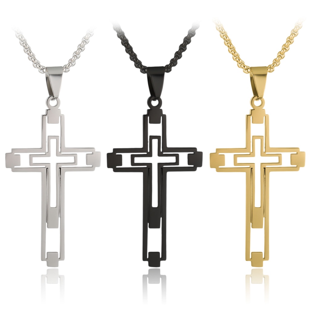 Kalung Choker Bahan Stainless Steel Warna Emas Dan Silver Untuk Pria