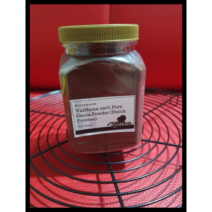 

TERBARUU!! Valrhona Chocolate / 100% Cocoa Powder / Coklat Bubuk 150gram repack PROMO