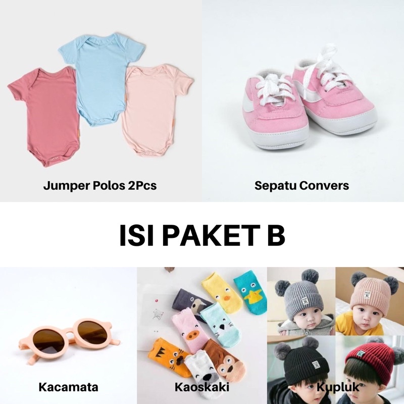 Hampers Bayi Gift Box Bayi Prempuan dan Laki-Laki