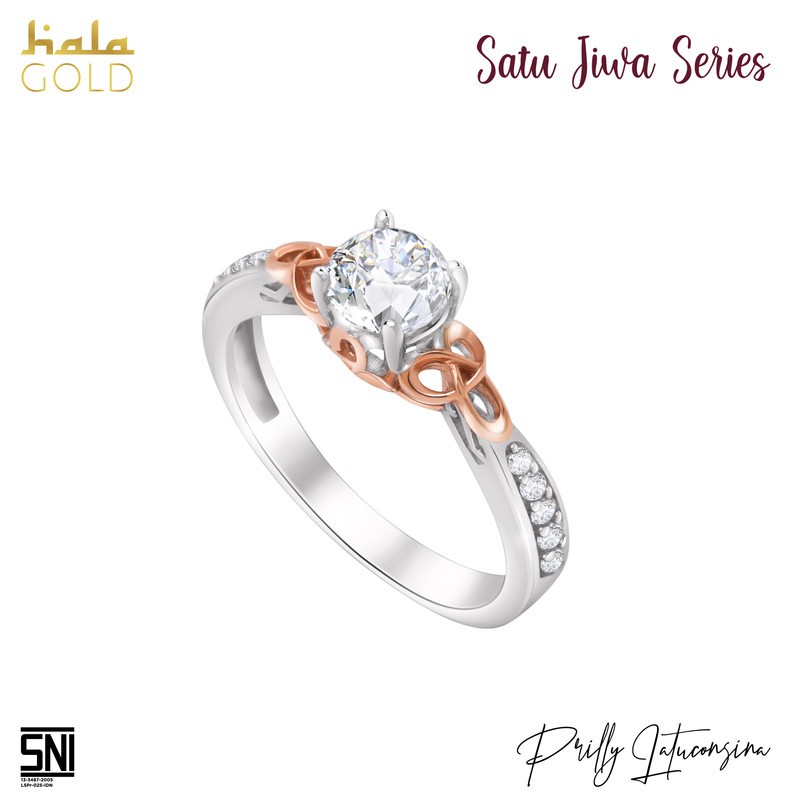 Cincin Emas Satu Jiwa Hala Gold Prilly Maaf Sayang 3WZ1245