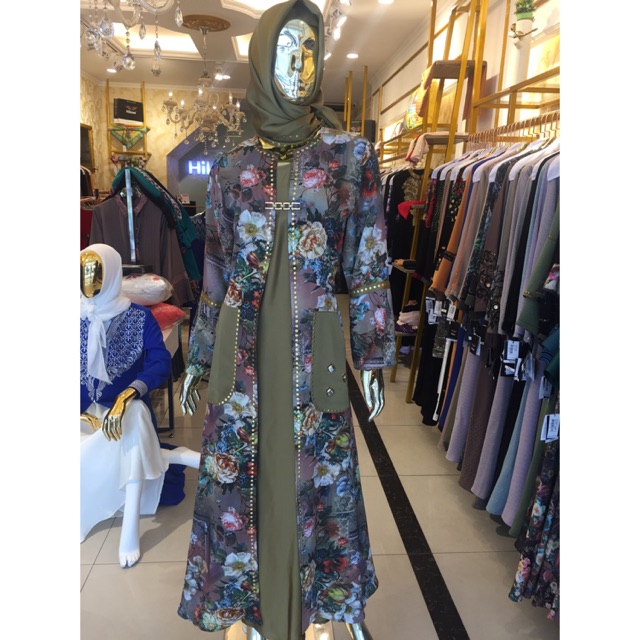 Abaya Premium Hikmat Fashion | Shopee Indonesia