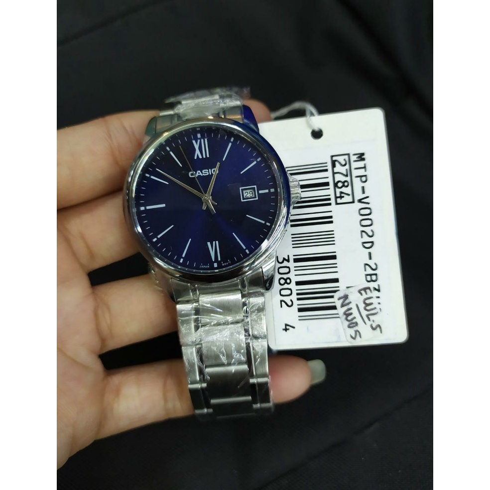 CASIO MTP-V002D, LTP-V002D JAM TANGAN ORIGINAL PRIA WANITA