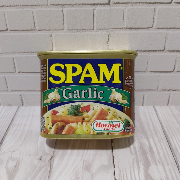 

New Arrival - Spam Garlic Rasa Bawang 340 Gram ( Non Halal )