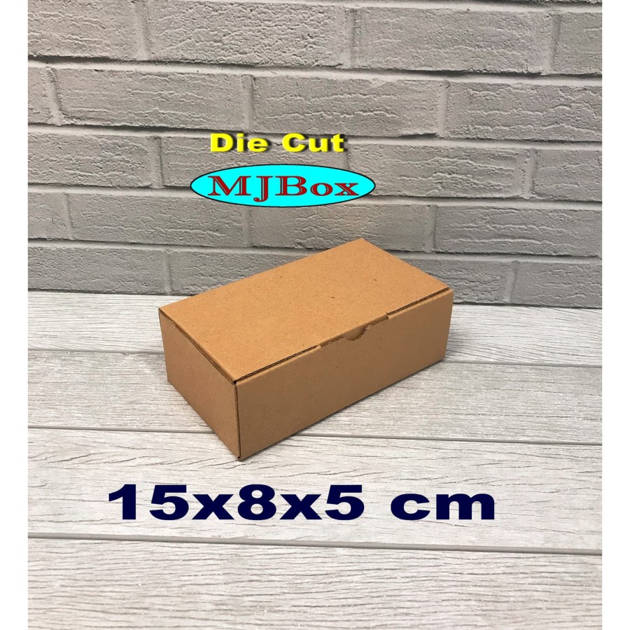 

Kardus karton 15x8x5 cm.Die Cut kotak Aksesoris dll model box pizza