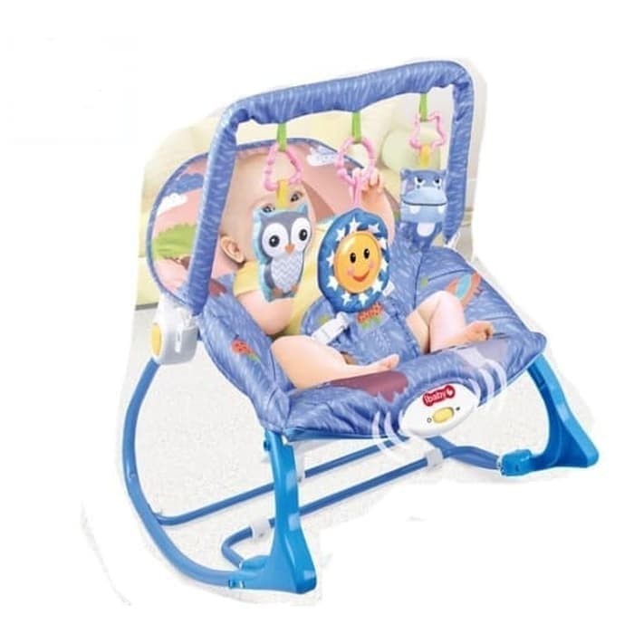 iBaby Infant to Toddler Rocker Chair | Kursi Bayi BIRU ( I-BABY )