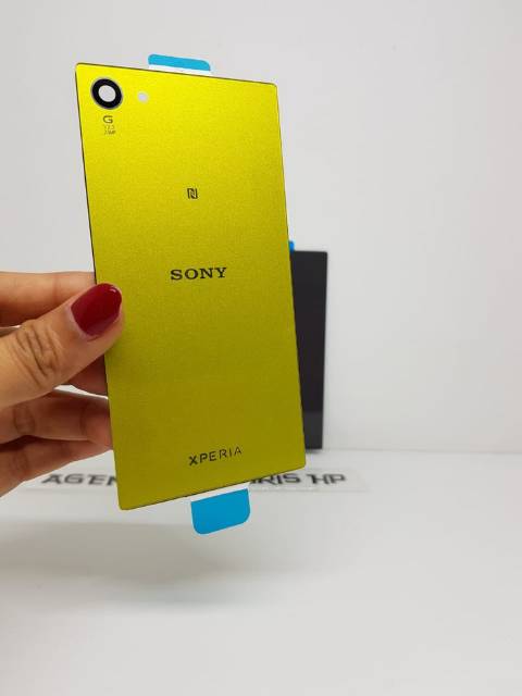 Back Cover Sony Xperia Z5 Compact Z5c E5823 4.6&quot; Backdoor Sony Z5 Mini E5803 Cover Tutup Belakang Hp