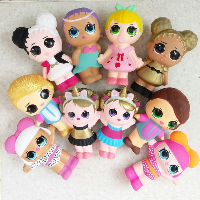 squishy lol dolls