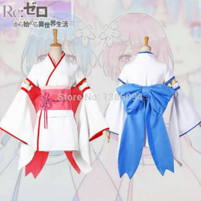 FULL SET COSTUME RAM YUKATA CHILD VER