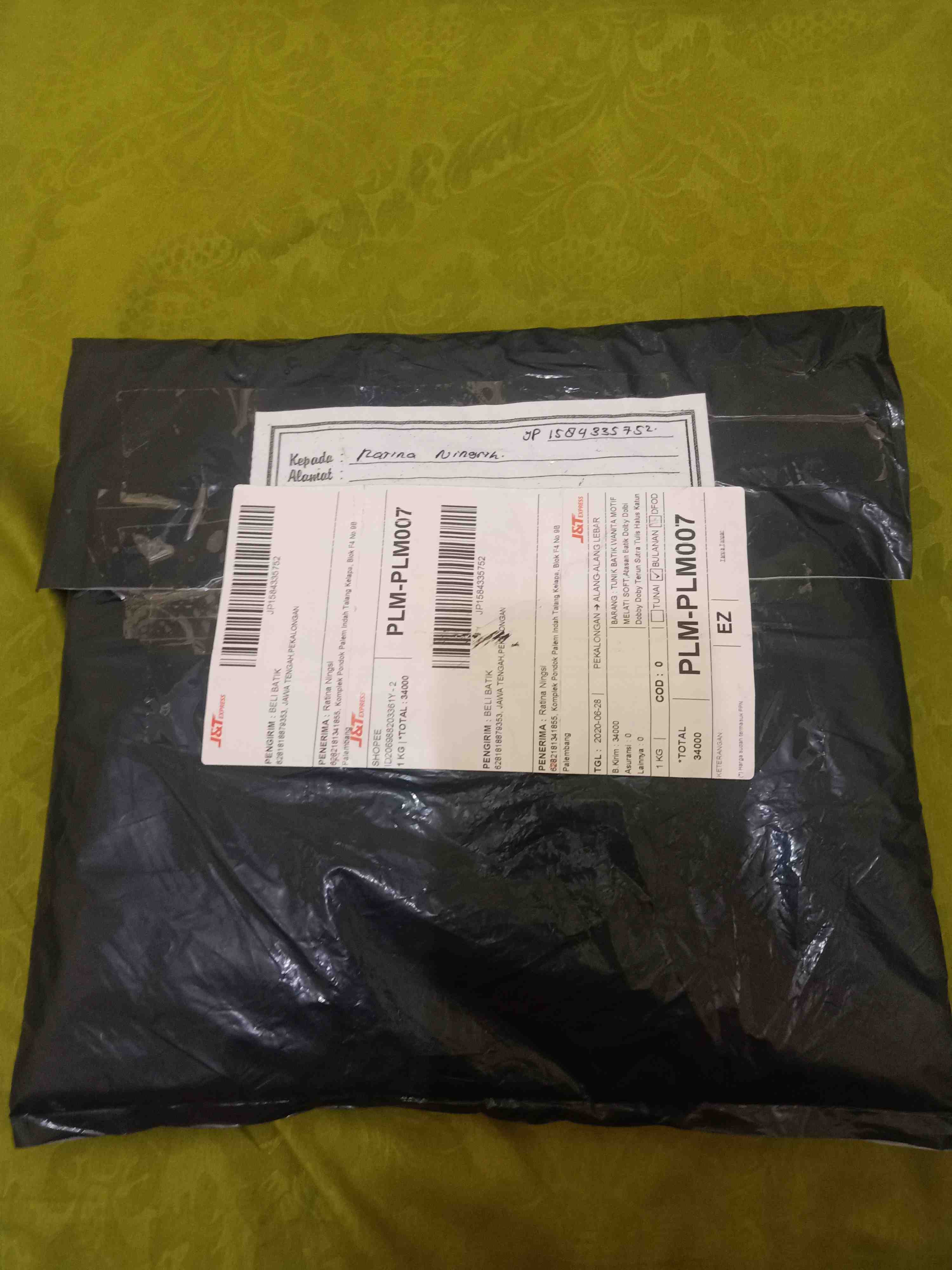 Temukan Batik Dolby Dolbi Dobby Doby Tenun Sutra Tulis Katun Atbm Baron Atasan Batik Wanita Sogan