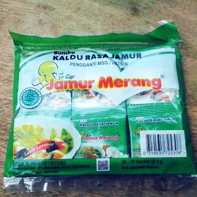 

Bumbu Kaldu Rasa Jamur Cap Jamur Merang