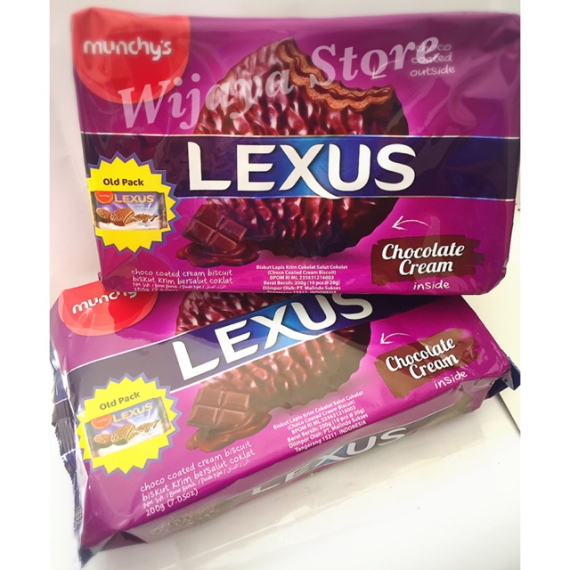 Munchys Lexus Biscuit Chocolate/ Peanut Butter/ Cheese/ Choco Coated 200g