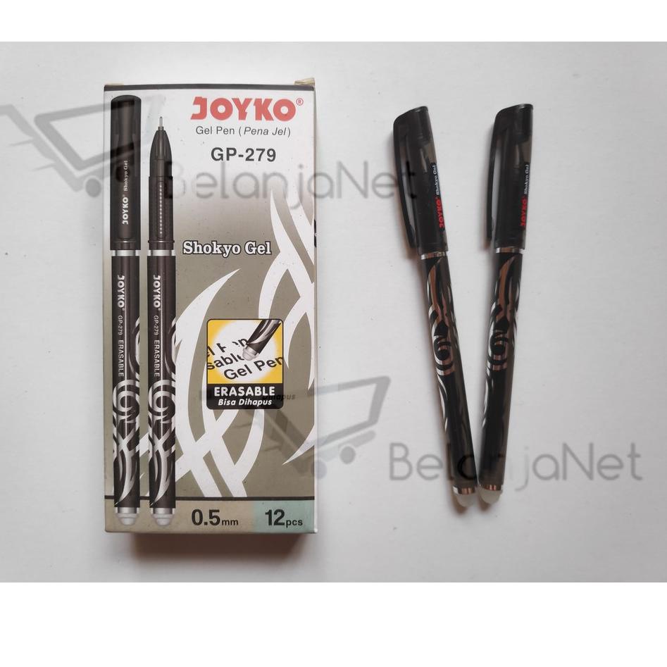 

Kekinian Pen Shokyo Gel GP-279 Joyko Erasable Pen / Pen Bisa Dihapus 1 LUSIN ✔