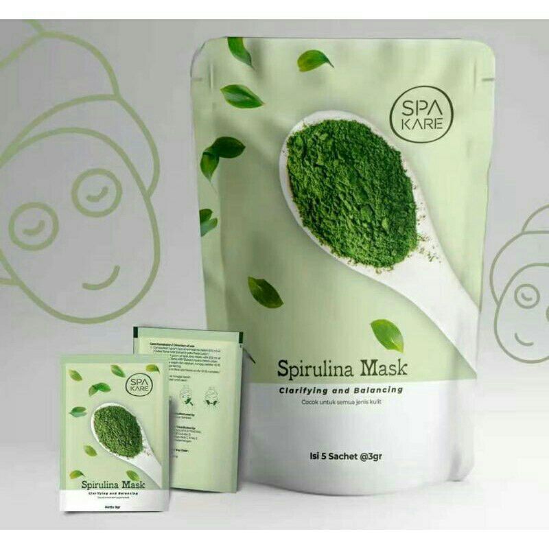 Spirulina Mask Spakare