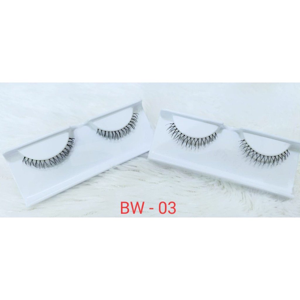 BW - 03 Bulu Mata Palsu Bawah  / Eyelash Extention / Bulu Mata Murah TIDAK TERMASUK PENUTUP MIKA