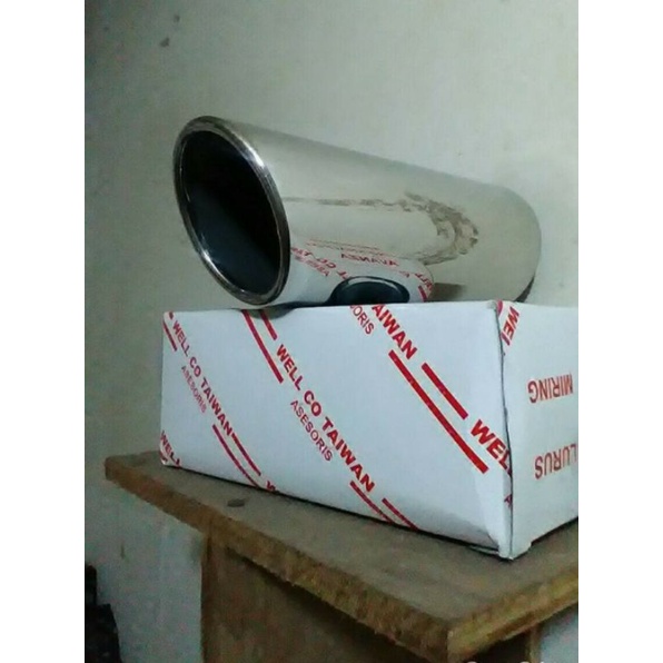Muffler / buntut knalpot mobil daihatsu rocky