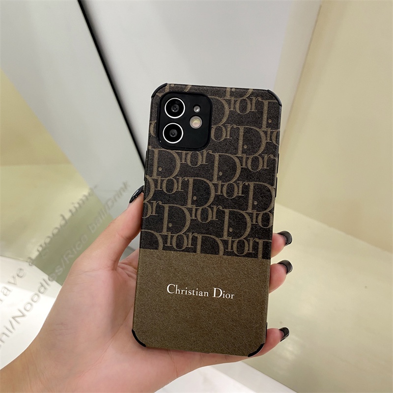 Case Pelindung Pola Klasik Anti Jatuh Untuk iPhone 14 13 12 11 Pro max X XR XSMAX 7 8 Plus