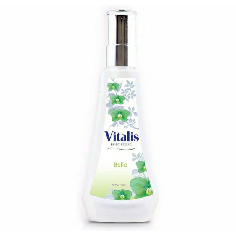 Vitalis Body Scent 120ml Parfum Spray Pewangi Tubuh Cologne Fragrance