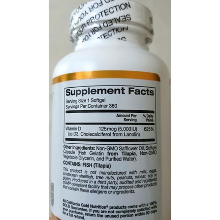 California Gold Nutrition