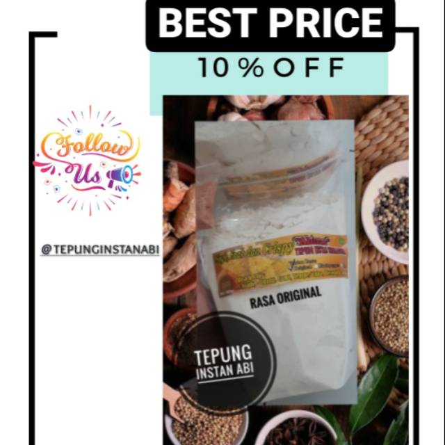 

Tepung Instan Serbaguna Abizar