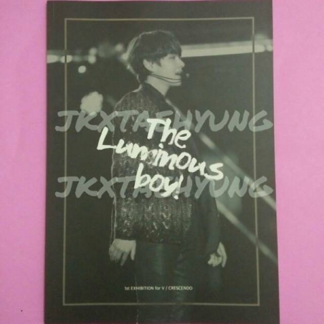 [FANSITE GOOD] THE LUMINOUS BOY V BY CRESCENDO PHOTOBOOK