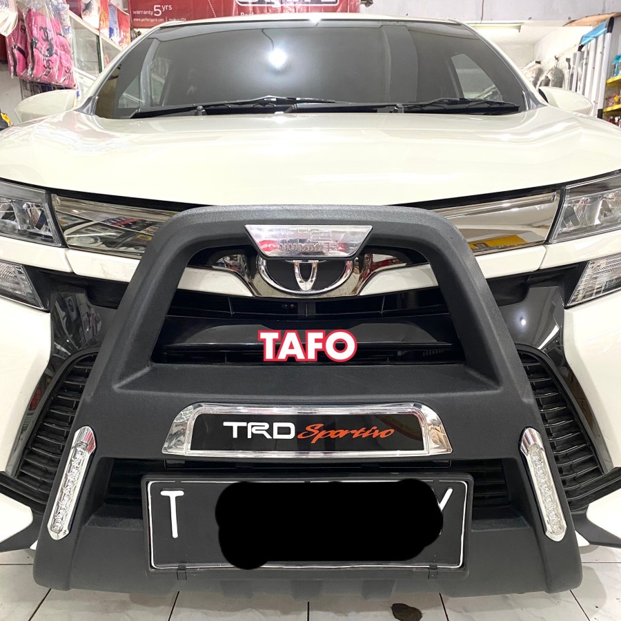 TANDUK TRD AVANZA BUMPER DEPAN 3 LAMPU