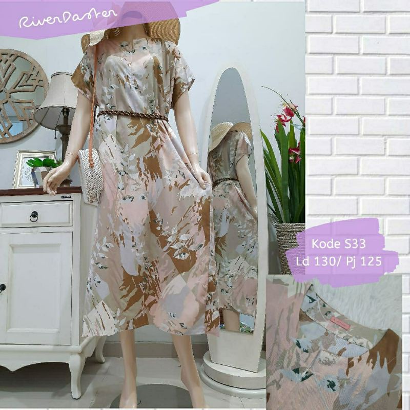 S33 River Daster Kekinian Busui Friendly