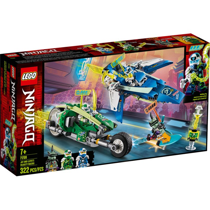 Lego 71709 Ninjago Jay and Lloyd's Velocity Racers