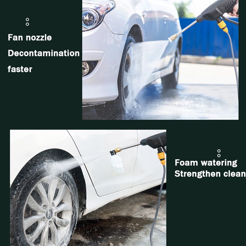 Reaim Jet Cleaner  Tekanan Tinggi Alat Cuci Motor Mobil AC Steam Mesin Cuci Steam Mobil dan Motor Mini Portable Termurahm