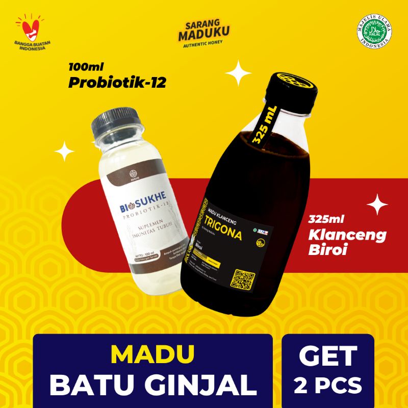 

Sarang Maduku - Madu Batu Ginjal Asli Murni Raw Honey