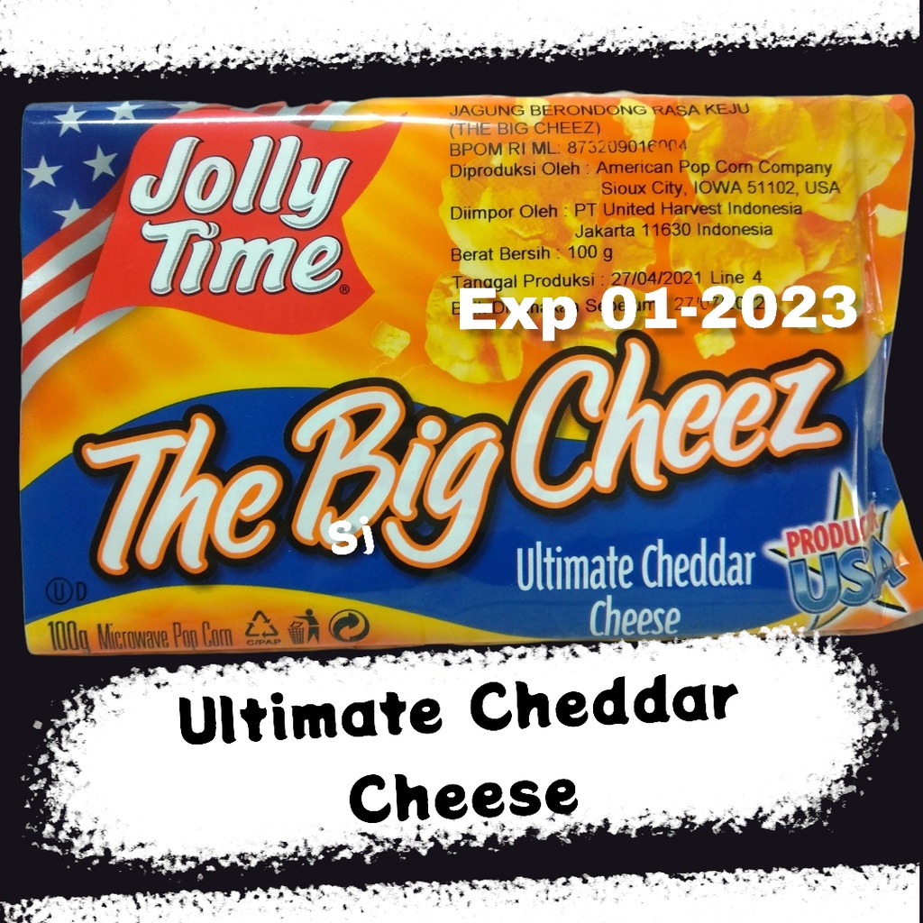 Jual Jolly Time Popcorn / The Big Cheese/popcorn Shopee Indonesia