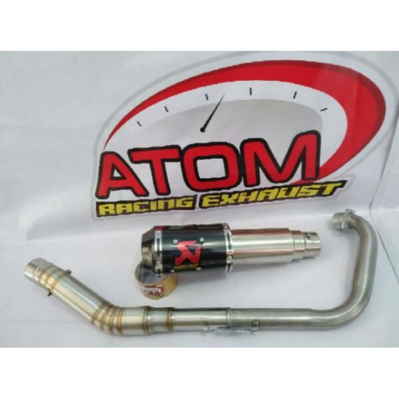 knalpot Akrapovic carbon Vixion R15 CBR 150 CB 150 R