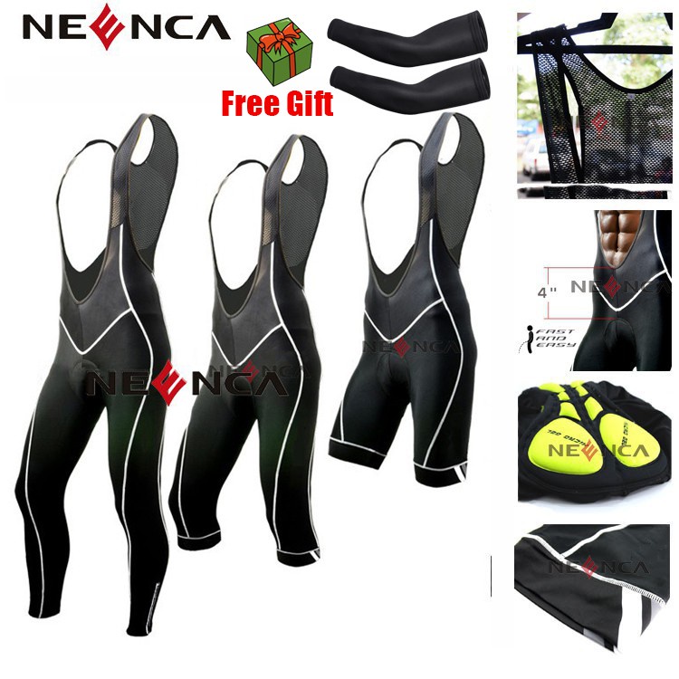 [READY STOCK] Bib Sepeda Pendek 3/4 Panjang - BIB HITAM