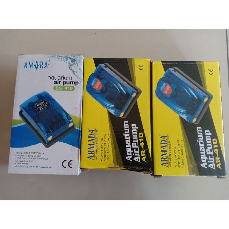 Aerator aquarium air pump pompa udara ikan hias akuarium