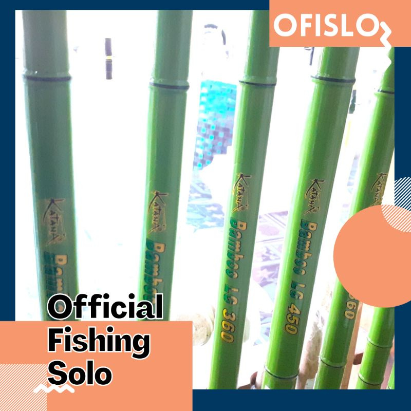Joran Tegek Pancing KATANA Bamboo LG 360 450