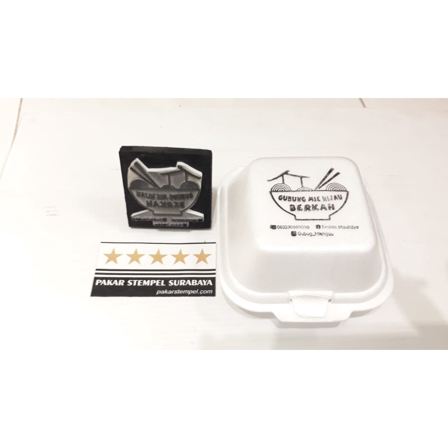 

Jual Stempel Sablon Styrofoam Stempel Media Styrofoam Stempel Kemasan