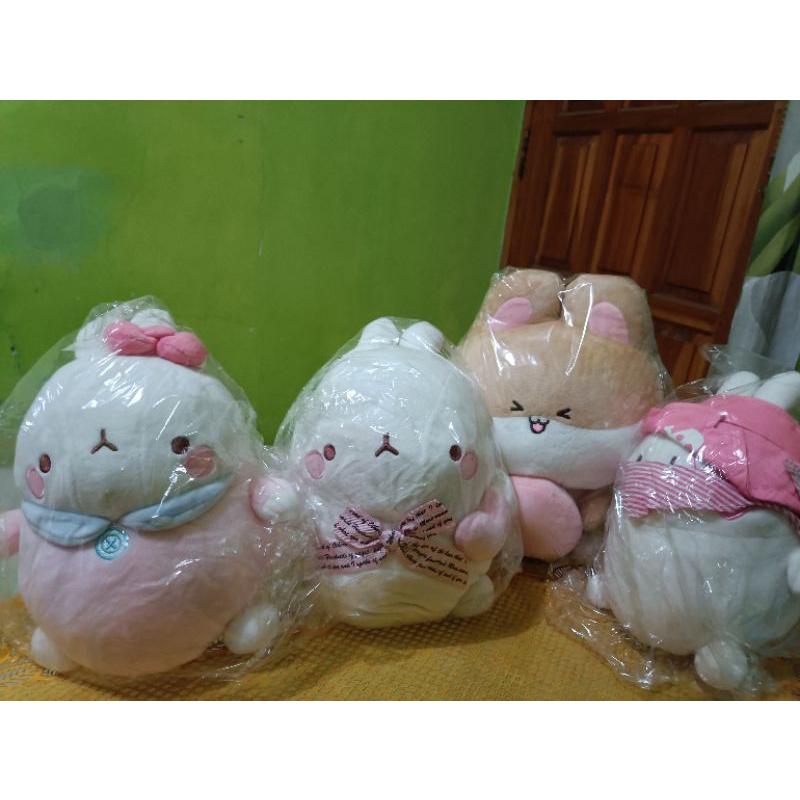 (READY/PL) BONEKA MOLANG HUENINGKAI GEMOY CUTE DOLL STUFF