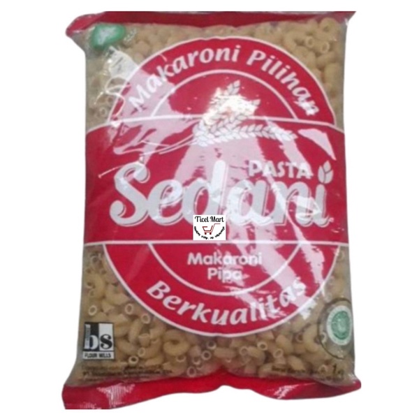 

1kg | Makaroni rebus Sedani Pipa | Pasta