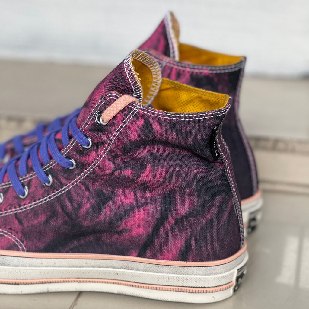 Converse Chuck Taylor 1970s Hi x Andy Warhol &quot;Abstract Fuschia&quot; CT 70s CT 70s