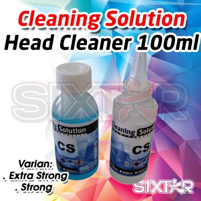 Head Cleaner / Cleaning Solution Cairan Pembersih Premium Printer 100ml