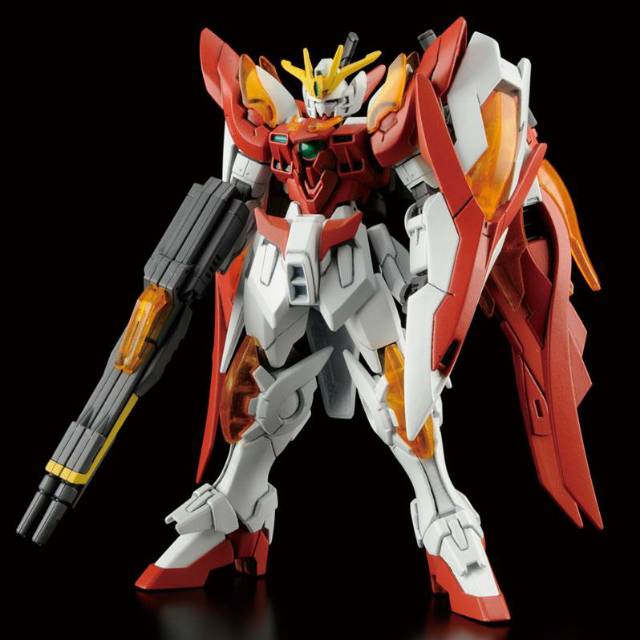 HG HGBF Wing Gundam Zero Honoo