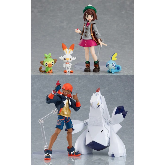 SET PAKET Pokemon Figma Gloria Yuuri & Raihan Kibana Action Figure