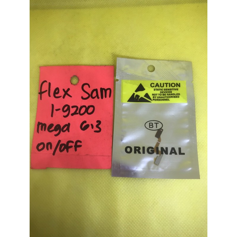FLEXIBLE FLEXIBEL ON OFF SAMSUNG I9200 / MEGA 6.3 -  FLEX POWER ON OFF SAMSUNG I9200 / MEGA 6.3 ORIG